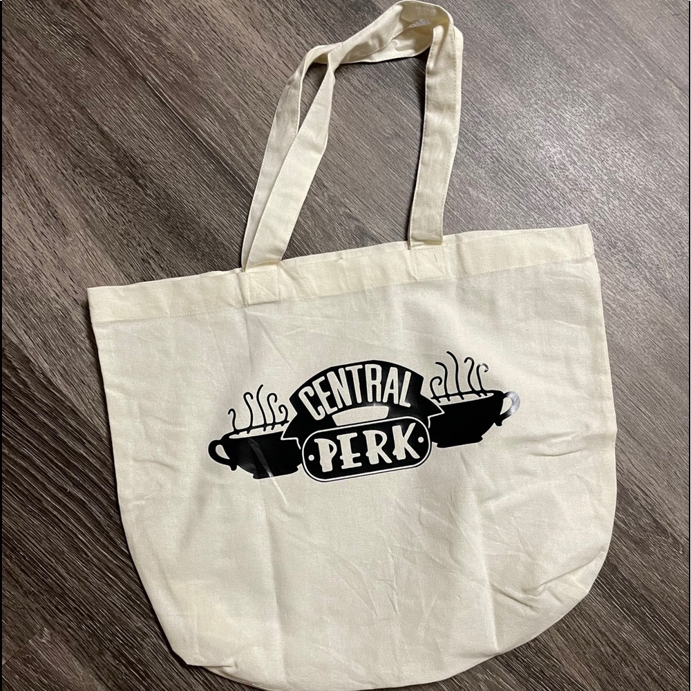 Handmade central perk friends tote